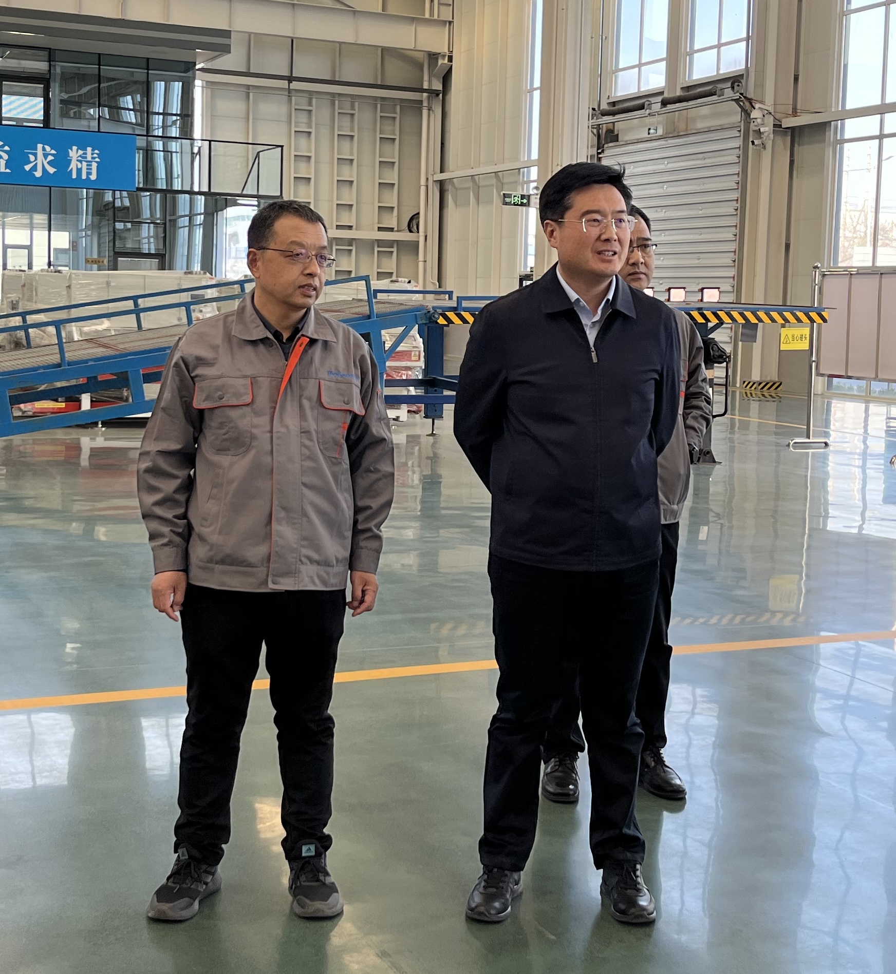淄博市副市长、高新区工委书记李俊杰一行莅
